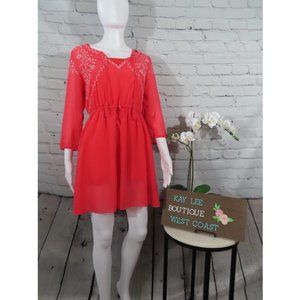 American Eagle – Pink Boho Beach Dress